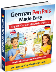 German Pen Pals Made Easy Book