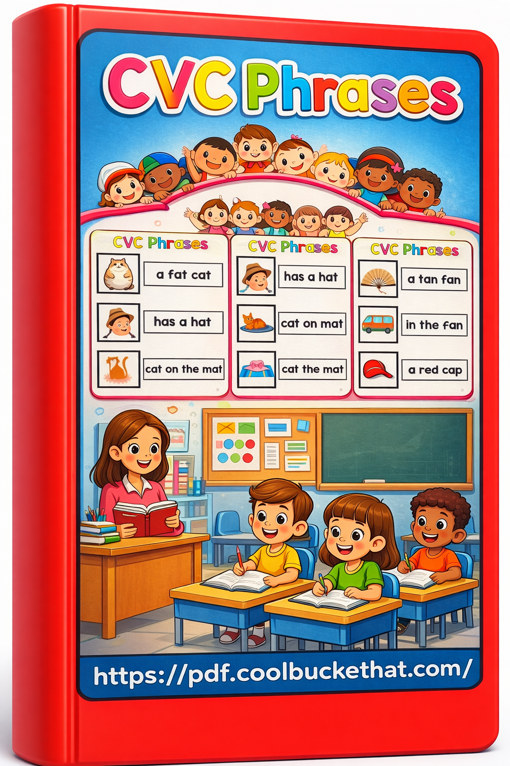 CVC PHRASES WITH COOLBUCKETHAT